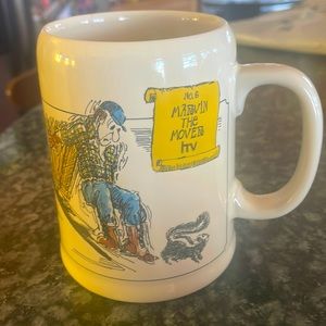 Vintage HV Mfg, No.6 "Marvin The Mover"‎ Coffee/Beer, Mug, 1991, Rare!
